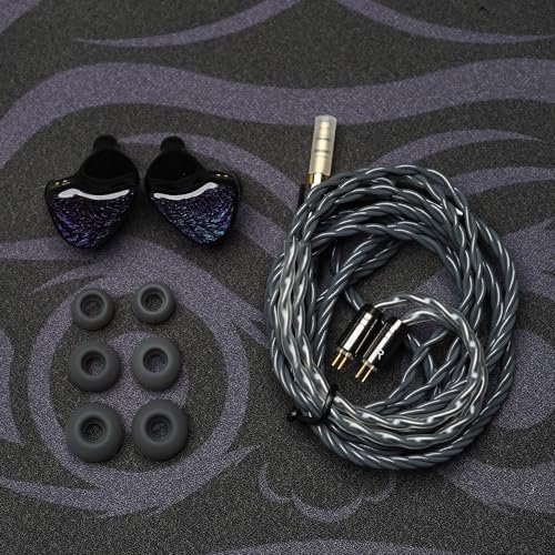 HiFiGo Kinera Celest Wyvern Abyss 10mm Dynamic Driver IEM Earphones, LCP in-Ear Headphone with 0.78mm 2-Pin Connector, Harman Curve Tuning and High-Resolution Sound (Abyss) - Image 7