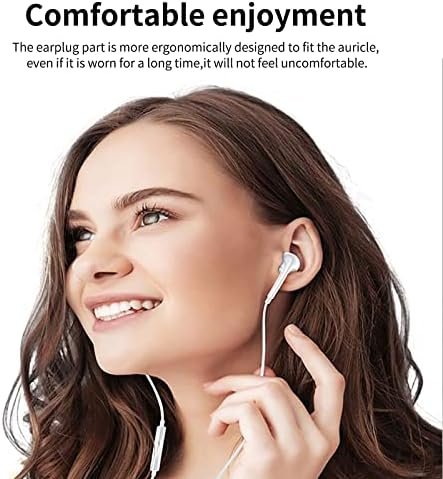 Earbuds Wired Headphones, Wired Earphones Lossless Sound Quality, Earbuds for Clear Calls, Built-in Microphone Noise Reduction Headphones Compatible with iPhone 14/13/12/11 Pro/Max/X/8 (2 Pack) - Image 5