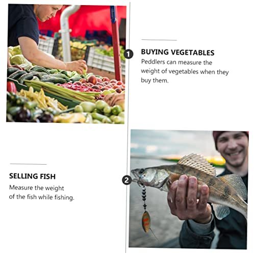 Handheld Scale 3pcs Fishing Luggage Scale Portable Scales for Body Weight Digital Weight Scale Portable Scale for Luggage Scale for Fish Household Suitcase Travel Plastic - Image 8