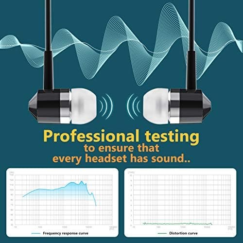 Earbud Headphones Bulk Wired Earphones Mixed Colors 10 Packs Compatible with iPhone Smartphone Computer Laptop MP3 School Classroom - Image 4