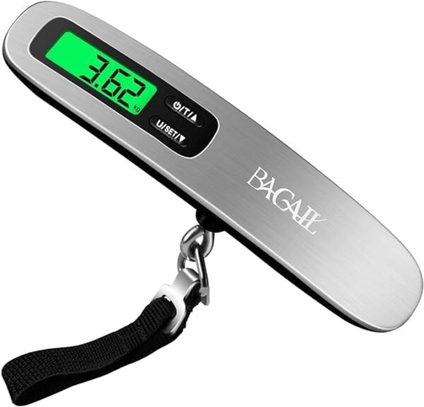 BAGAIL Digital Luggage Scale and 6 Set Ultralight Compression Packing Cubes - Image 2