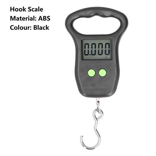 Digital Fish Scale Hanging Scale Fishing Scale Electronic Hanging Fish Weight Scale with Backlit LCD Display for Tackle Bag Luggage - Image 3