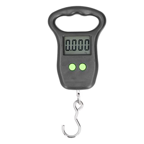 Digital Fish Scale Hanging Scale Fishing Scale Electronic Hanging Fish Weight Scale with Backlit LCD Display for Tackle Bag Luggage