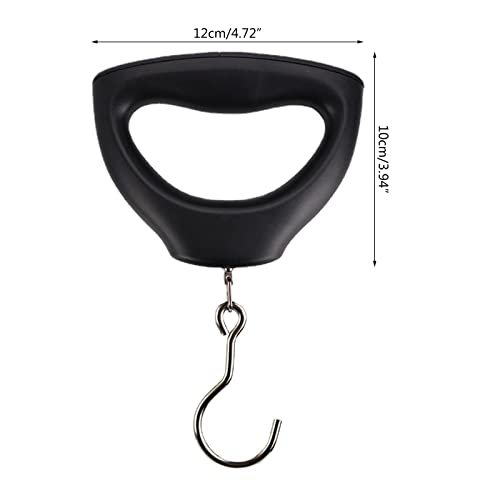 Portable Scale Digital LCD Display 10g-50kg Electronic Luggage Hanging Suitcase Travel Weighs Baggage Bag Weight Weights Scale USB for Luggage Food Weighing Electronic Hanging Scale LCD Scale - Image 5