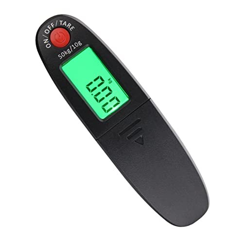 Portable Scale Digital LCD Display 10g-50kg Electronic Luggage Hanging Suitcase Travel Weighs Baggage Bag Weight Weights Scale USB for Luggage Food Weighing Electronic Hanging Scale LCD Scale - Image 3