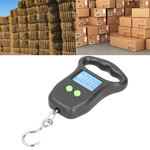 Digital Fish Scale Hanging Scale Fishing Scale Electronic Hanging Fish Weight Scale with Backlit LCD Display for Tackle Bag Luggage - Image 4