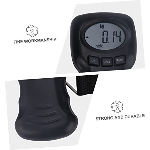Fishing Luggage Scale Travel Bag Scale Portable Luggage Weight Scale Digital Luggage Scale Handheld Luggage Scale Travel Luggage Scale Portable Weighing Scale Airport Plastic - Image 4