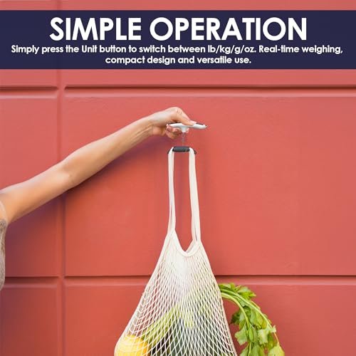 Travel Companion: Premium Digital Luggage Scale with LCD Backlit Display | One-Button Unit Conversion, Max 110 lb (50 kg) Capacity, Hook or Strap Options - Travel Made Easy! - Image 6