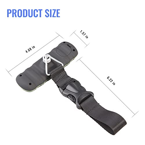 Digital Luggage Scale, 110LB Portable Hanging Baggage Scale with Backlit for Travel,Suitcase Weight Scale with Lock and Hook,Battery Included - Image 7