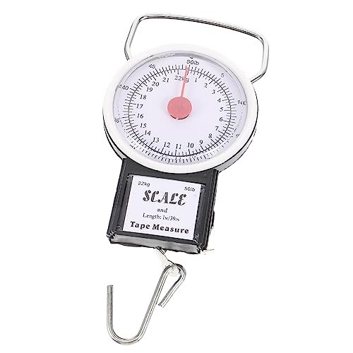 Portable Scale Portable Fruit Weighing Scale for Luggage & Travel Luggage Scales for Suitcases Hanging Electric Scale Digital Luggage Scale Fishing Scale Metal Mini Weight Scale