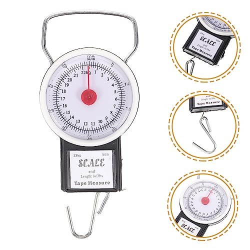 Portable Scale Portable Fruit Weighing Scale for Luggage & Travel Luggage Scales for Suitcases Hanging Electric Scale Digital Luggage Scale Fishing Scale Metal Mini Weight Scale - Image 7