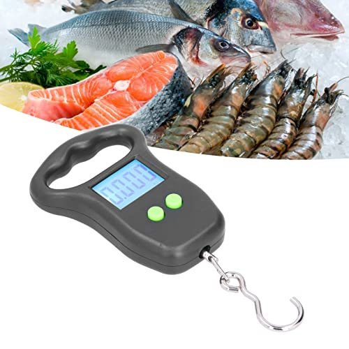 Digital Fish Scale Hanging Scale Fishing Scale Electronic Hanging Fish Weight Scale with Backlit LCD Display for Tackle Bag Luggage - Image 5