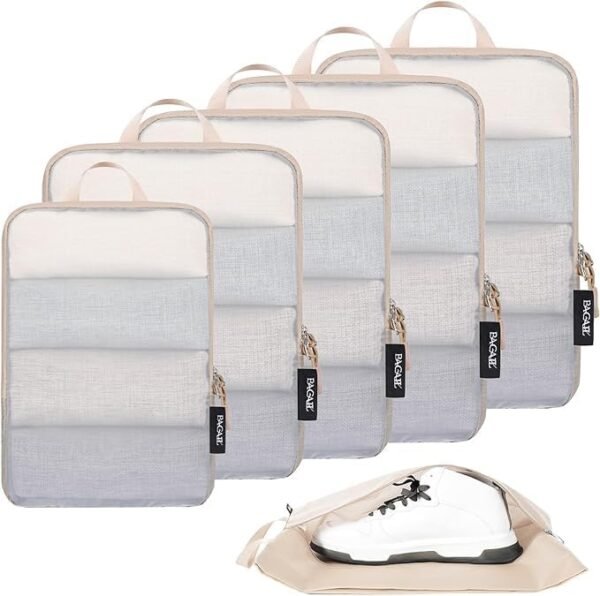 BAGAIL Digital Luggage Scale and 6 Set Ultralight Compression Packing Cubes - Image 3