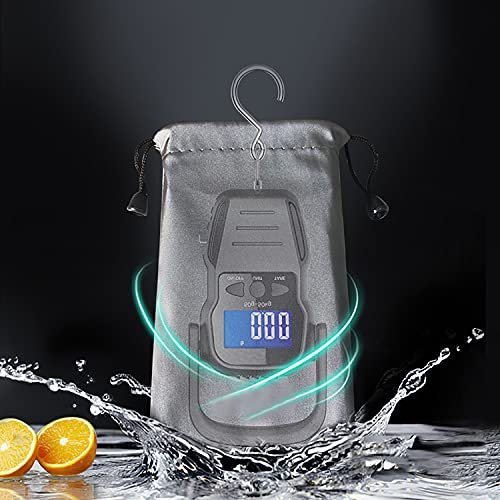 Digital Fish Scale, Luggage Scale, Weight Hanging Hook Scale,110lb/50KG-Backlit LCD Display,Waterproof Bag (Batteries Included) - Image 5