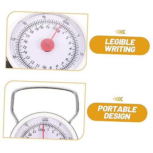 Portable Scale Portable Fruit Weighing Scale for Luggage & Travel Luggage Scales for Suitcases Hanging Electric Scale Digital Luggage Scale Fishing Scale Metal Mini Weight Scale - Image 9