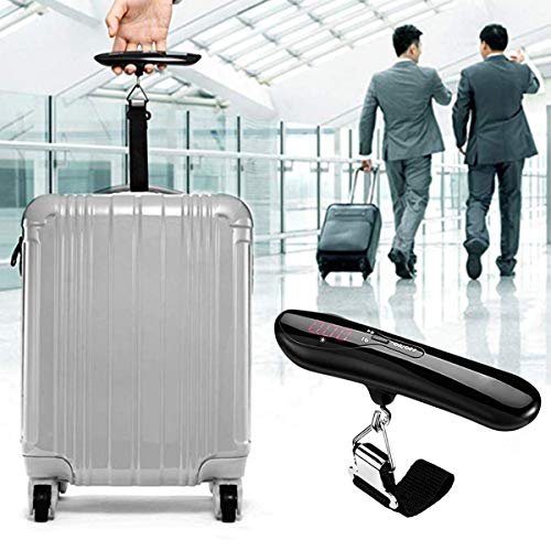 Digital Luggage Scale 50kg/110lb Portable Digital Travel Suitcase Scale Hanging Postal Baggage Scales Weight - Image 7