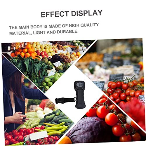 Fishing Luggage Scale Travel Bag Scale Portable Luggage Weight Scale Digital Luggage Scale Handheld Luggage Scale Travel Luggage Scale Portable Weighing Scale Airport Plastic - Image 5